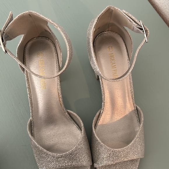 DREAM PAIRS Womens Chunkle Low Heel Pump Ankle Strap Dress Sandal size 8.5 - Picture 8 of 9